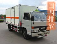 江鈴順達易燃氣體廂式運輸車(chē)|拉氧氣罐的運輸車(chē)